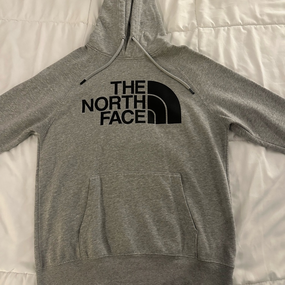 The North Face Gray Hoodie Sweatshirt